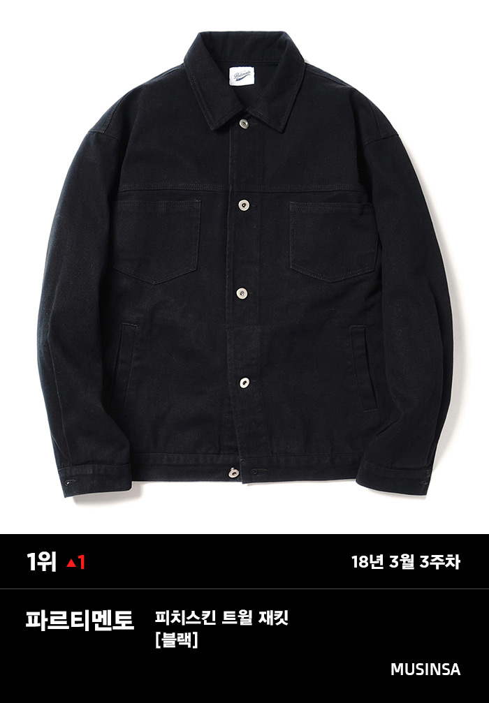 [무신사] 3월 3주차 스토어 판매 랭킹: 「파르티멘토」, 스테디셀러 아우터 입증! 1200-Image