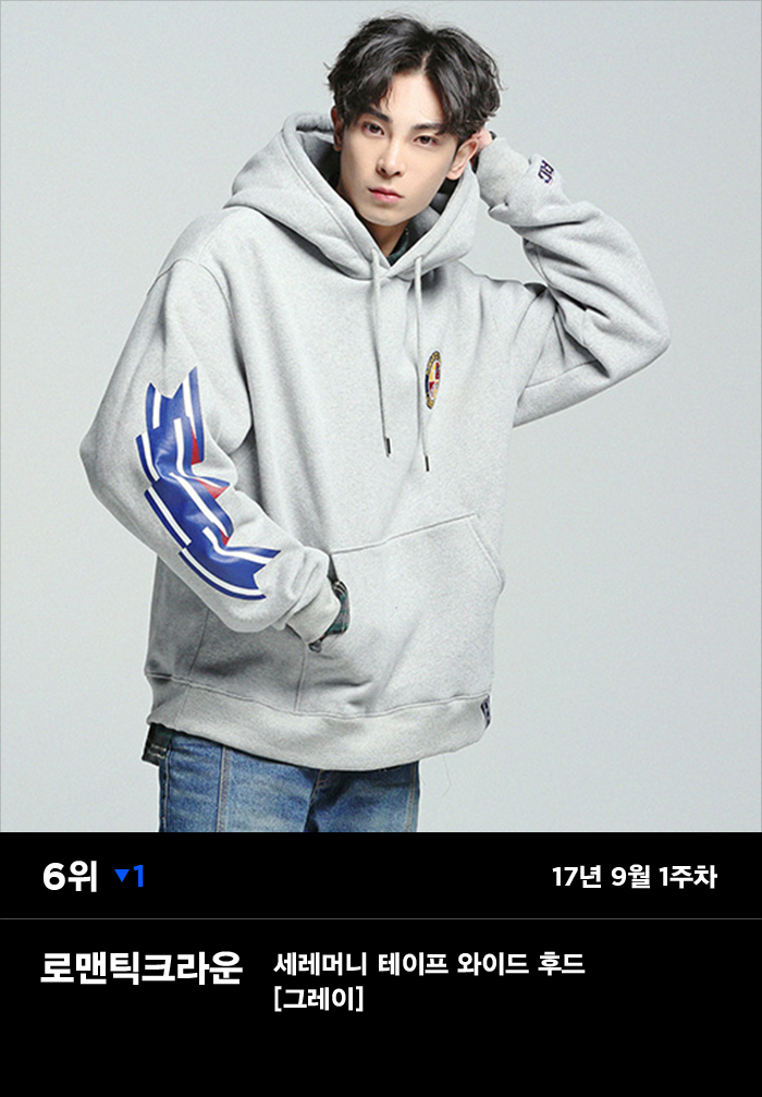 [무신사] 9월 1주차 스토어 판매 랭킹 : 판매 랭킹을 점령한 후드 티셔츠들! 1639-Image