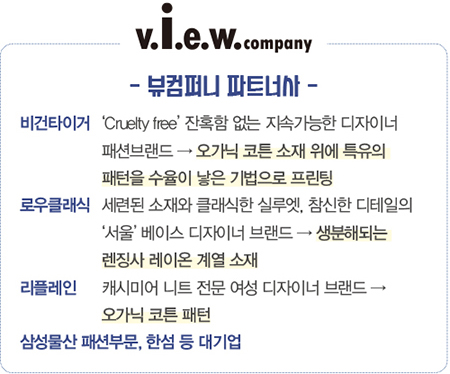 뷰컴퍼니, 친환경 원단 리딩<br>유통 ~ 컨설팅… 지속가능패션 큐레이팅 1681-Image