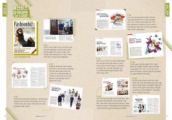 패션비즈 아카이브 그때 그 시절은?<br>1993/2003/2013 1월호 423-Image