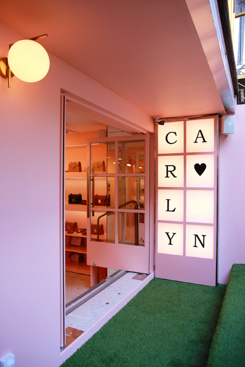 핸드백 「칼린」 누드톤 대박 2370-Image