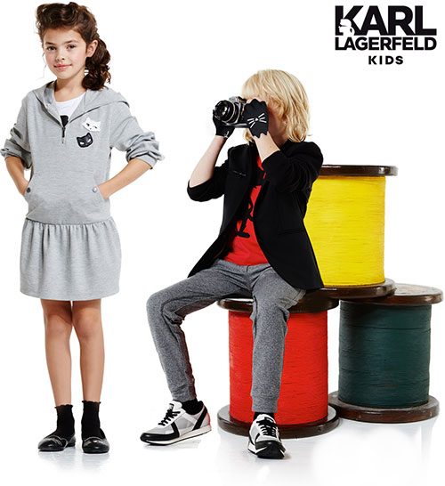 칼 라거펠트가 디자인한 아동복 브랜드는? 3-Image