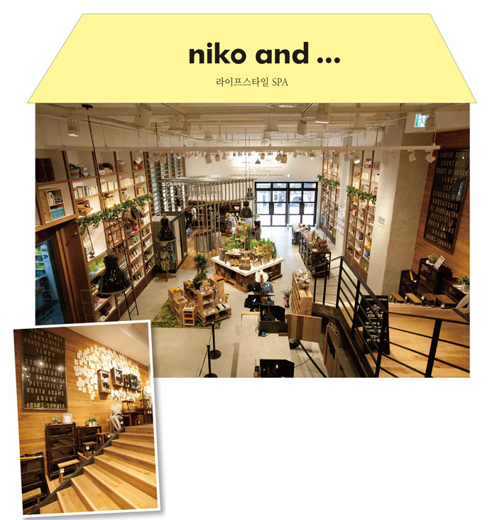 라이프스타일 SPA, 「니코앤드」 강남점 3-Image