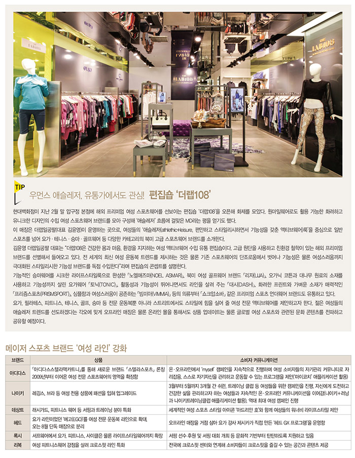 ‘우먼스 애슬레저’로 女心 잡다! 6549-Image