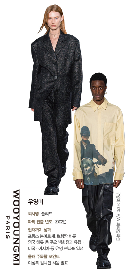 글로벌 주역 4 ... 우영미 · 준지 · 시스템 · 던스트<br>K패션 리더들, 해외 B2B 속도 낸다 3-Image