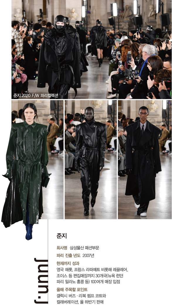 글로벌 주역 4 ... 우영미 · 준지 · 시스템 · 던스트<br>K패션 리더들, 해외 B2B 속도 낸다 849-Image