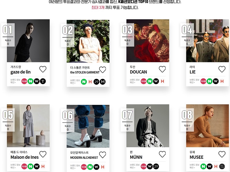 K패션오디션, TOP24 온라인 소비자 투표 10/12까지 진행 2873-Image