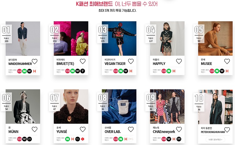 K패션오디션 TOP10, 온라인 대중 투표 10/30까지 진행 2302-Image