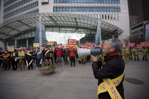 [포토]빅3 아울렛 출점 반대 시위 1266-Image
