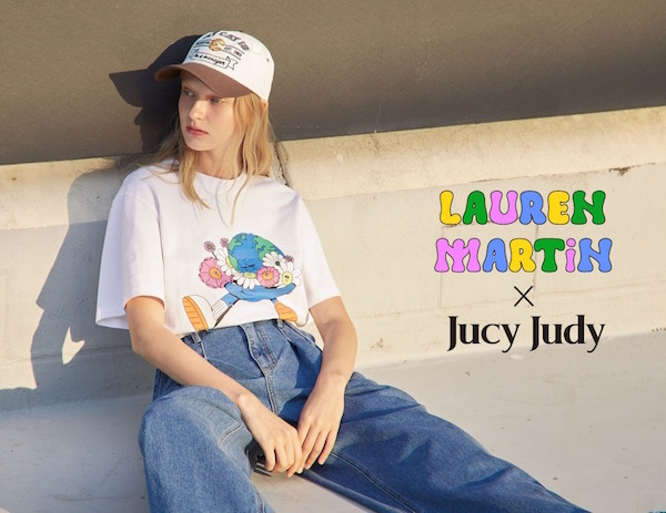 쥬시쥬디, 아티스트 로렌마틴과 컬래버 출시 3-Image