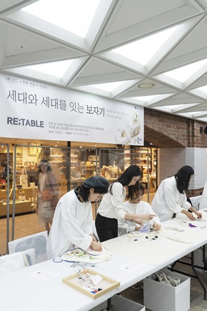 코오롱FnC 래코드, ‘보자기’ 주제 업사이클링 체험 1167-Image