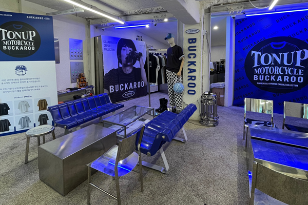 버커루, 바이커 복합문화 공간 '톤업'과 만나 이슈 1589-Image