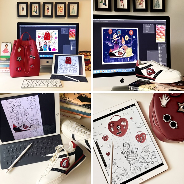 잡화 「찰스앤키스」 강민지 작가와 아트 콜래보 진행 554-Image