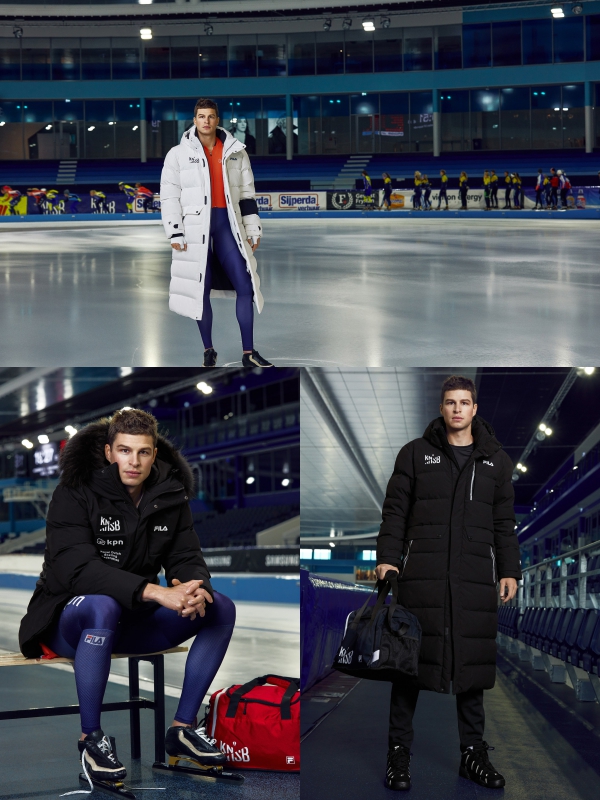 「휠라」 네덜란드 빙상황제가 입는 '롱패딩'?? 1331-Image