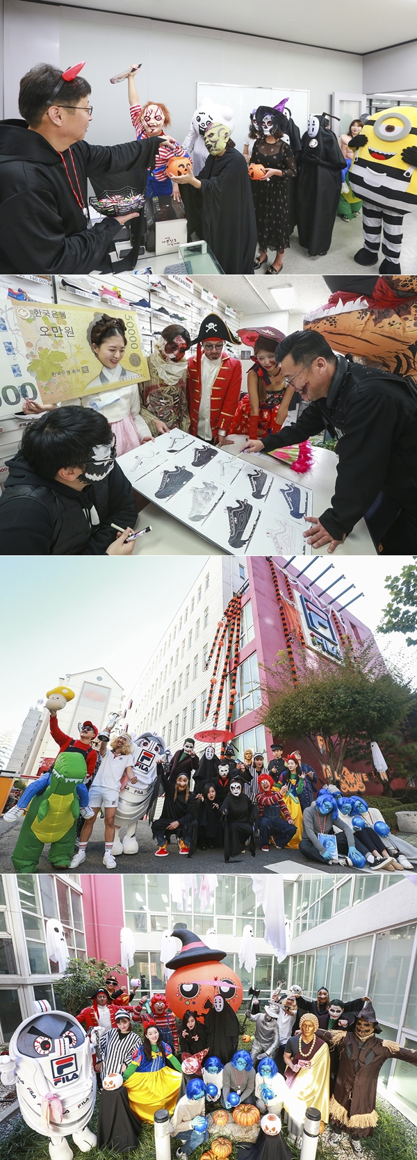 사옥 내 유령이 한가득, 휠라 할로윈 이벤트 화제 1604-Image