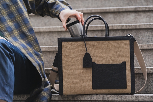 할리케이, 한지+커피자루 재활용 '비니백' 출시 1456-Image