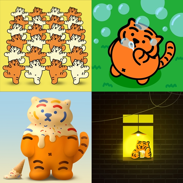 무직타이거, 뚱랑이 캐릭터 MZ세대 사랑 먹고 쑥쑥 3-Image