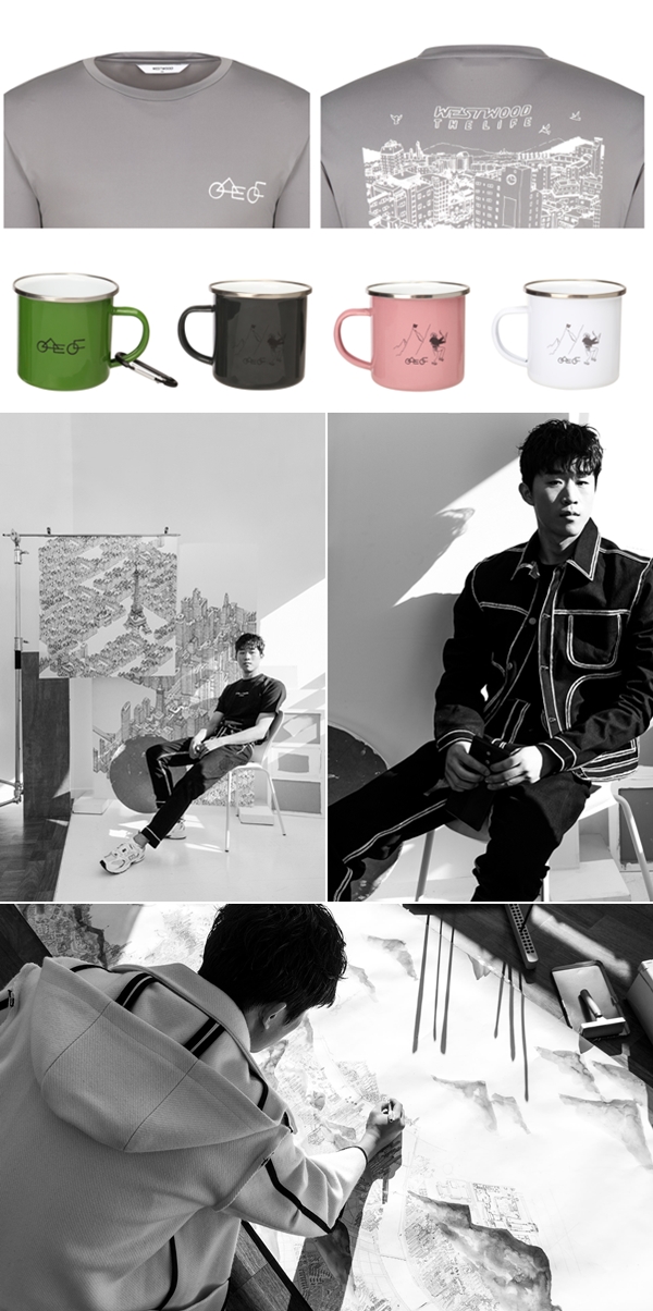 웨스트우드, 임세병 작가와 컬래버 컬렉션을 1310-Image