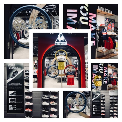 「르꼬끄스포르티브」롯데월드점 직영몰 오픈 3-Image