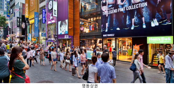 살아난 명동, 월 임대료는 1㎡당 76만 '세계 9위' 1506-Image