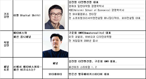 한국패션산업협회, 12월7일<br> 'AI부터 메타버스까지, Digital Shift!' 포럼 개최 1598-Image