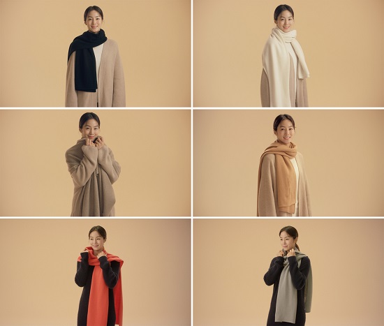 세컨스킨, 이니셜 커스텀 담은 캐시미어 머플러 론칭 866-Image