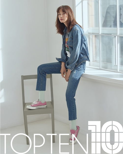 국민 SPA 탑텐, 이나영과 데님컬렉션 선봬! 822-Image