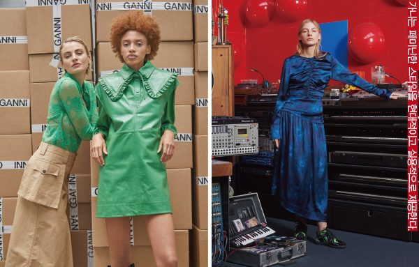 코펜하겐에서 온 쿨 걸 가니(GANNI) 핫해<br> 뉴 스칸디 스타일, 인스타 팔로워 100만명~ 3-Image