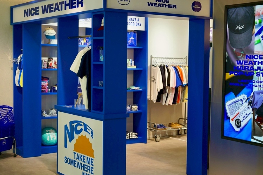 편의점 콘셉트 라이프스타일 브랜드 '나이스웨더' 첫 도쿄 팝업 열어 - 뉴스 썸네일 이미지