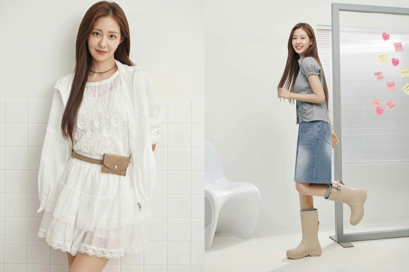 이프네, 신슬기와 오피스부터 캐주얼까지 청량한 여름 스타일 제안