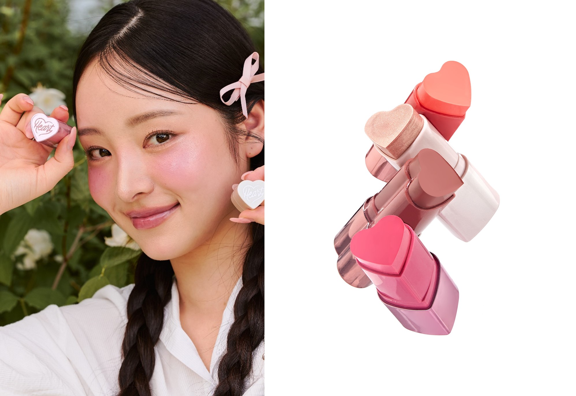 코스메틱 브랜드 터치인솔, 스틱형 블러셔&하이라이터 ‘하트스틱 듀오’ 런칭 3-Image