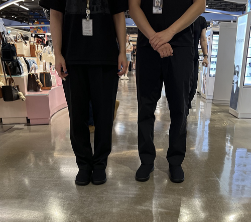 편한 신발 르무통, 공항 면세점 직원 유니화 선정   27-Image
