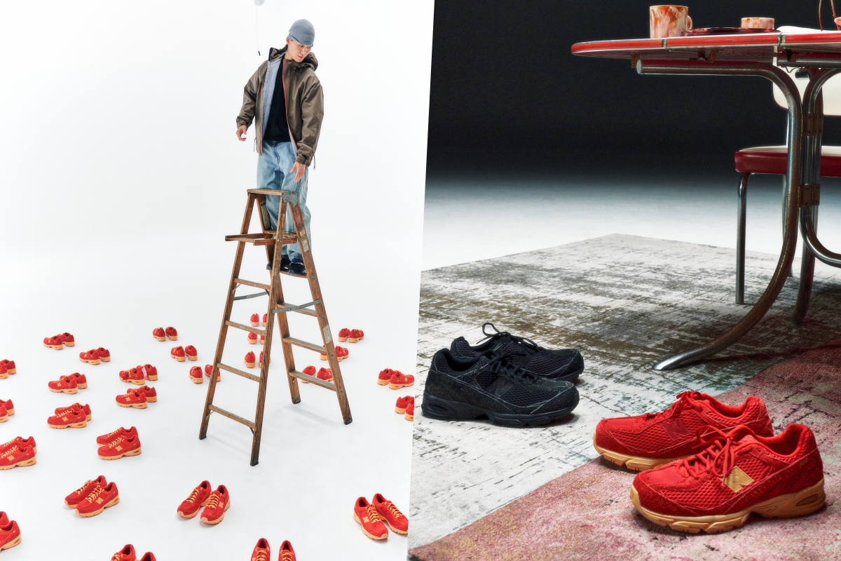 엑슬림, 뉴발란스와 첫 협업 스니커즈 출시 687-Image