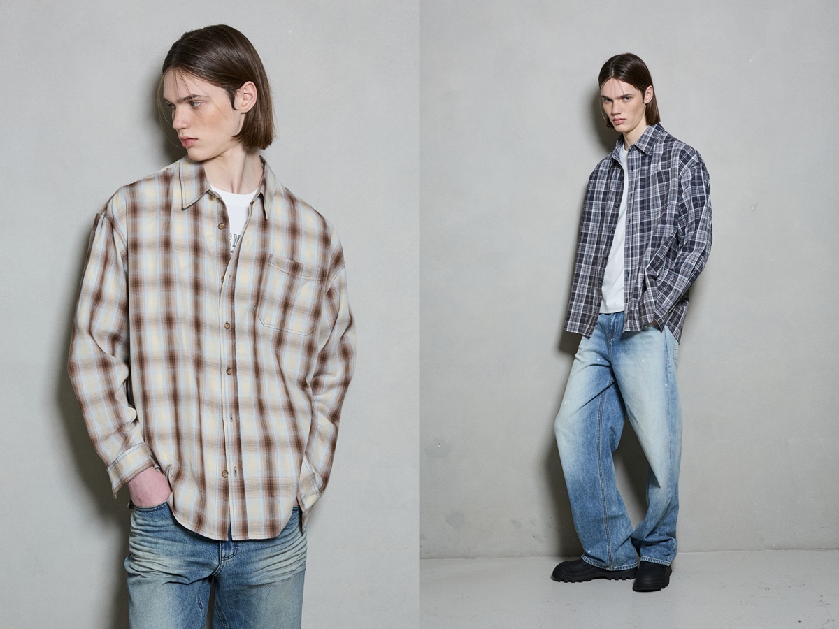 ‘차분한 빈티지 감성’ 버커루, 체크 셔츠 라인업 선봬 3-Image