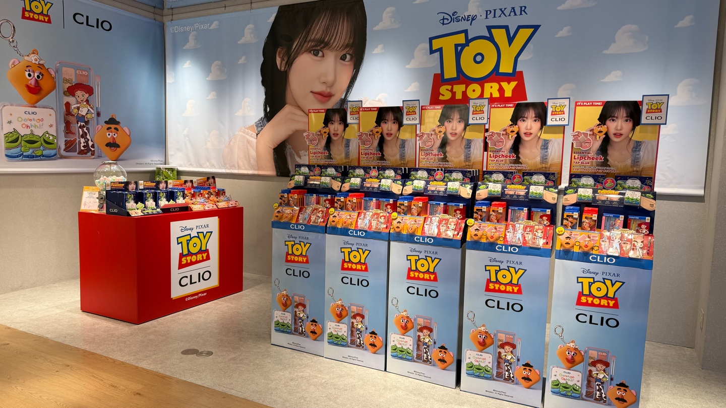 클리오 x 토이스토리, 컬래버 에디션 일본 1200개 매장 입점 27-Image