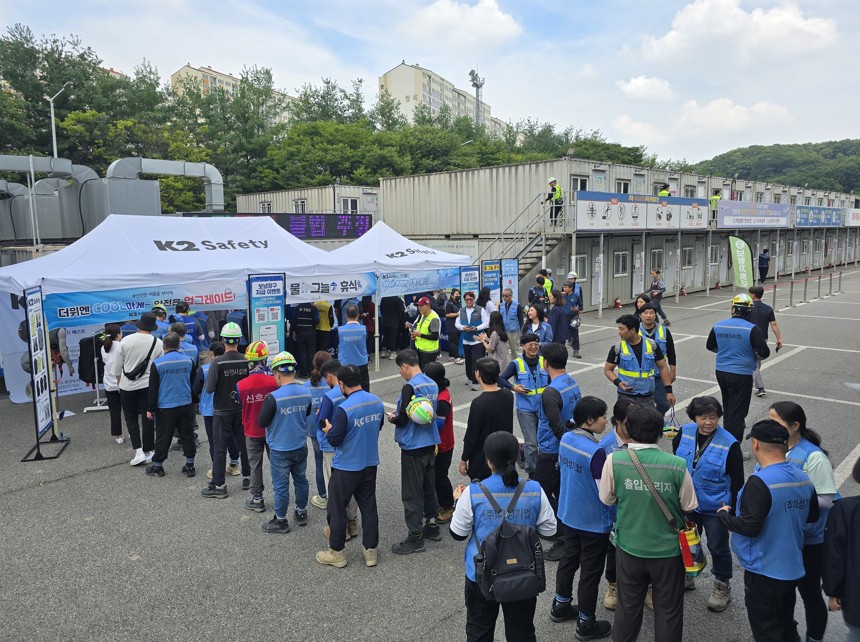 케이투세이프티 ‘삼성물산’과 온열질환 예방 캠페인 진행 27-Image