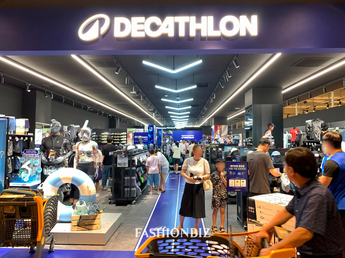 패션비즈 | 데카트론, 동탄점 이어 하반기 3개점 추가 오픈... 올해 600억 목표