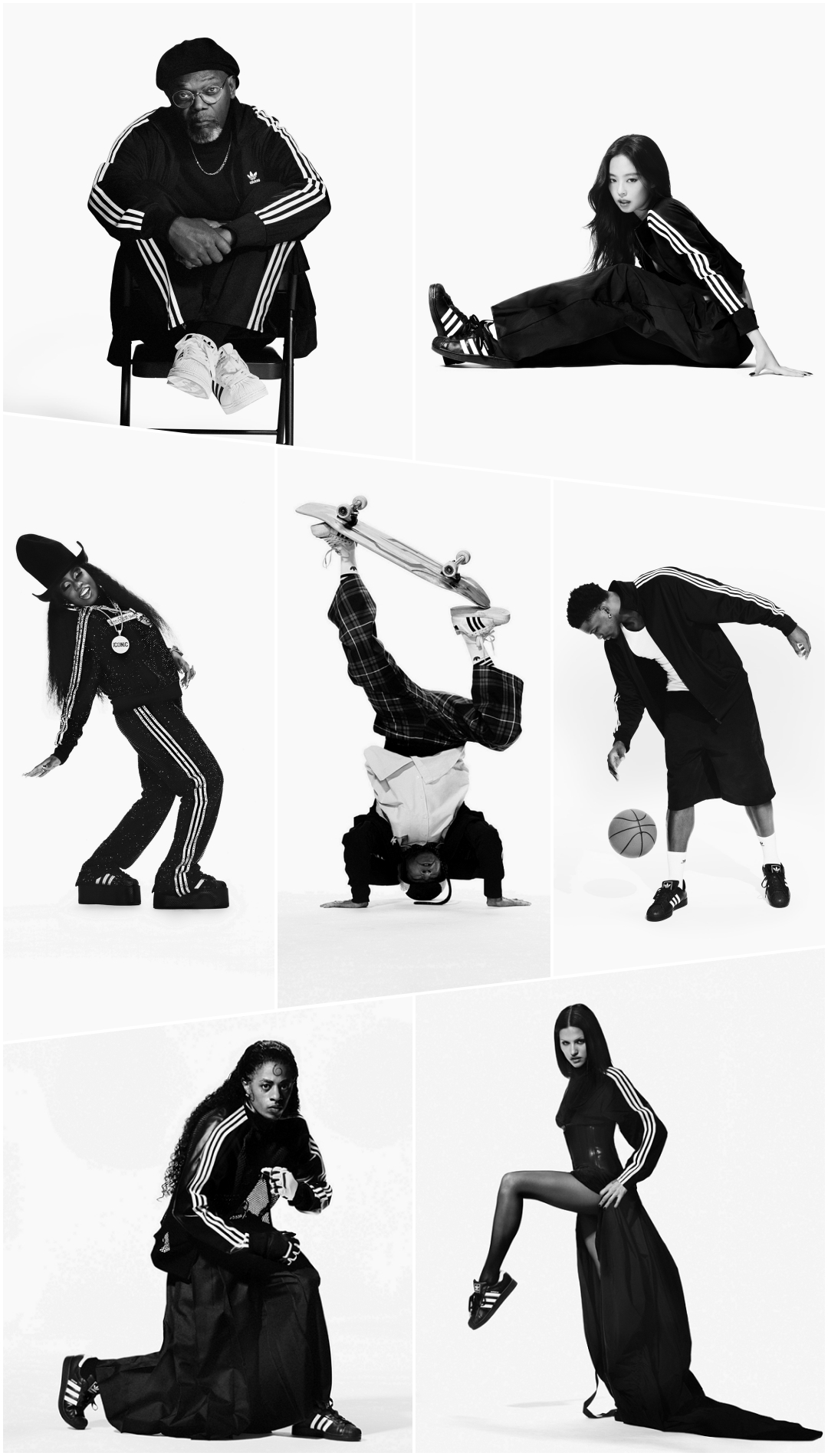 아디다스오리지널스, 제니·사무엘 잭슨 등과 '슈퍼스타' 캠페인 전개 2008-Image
