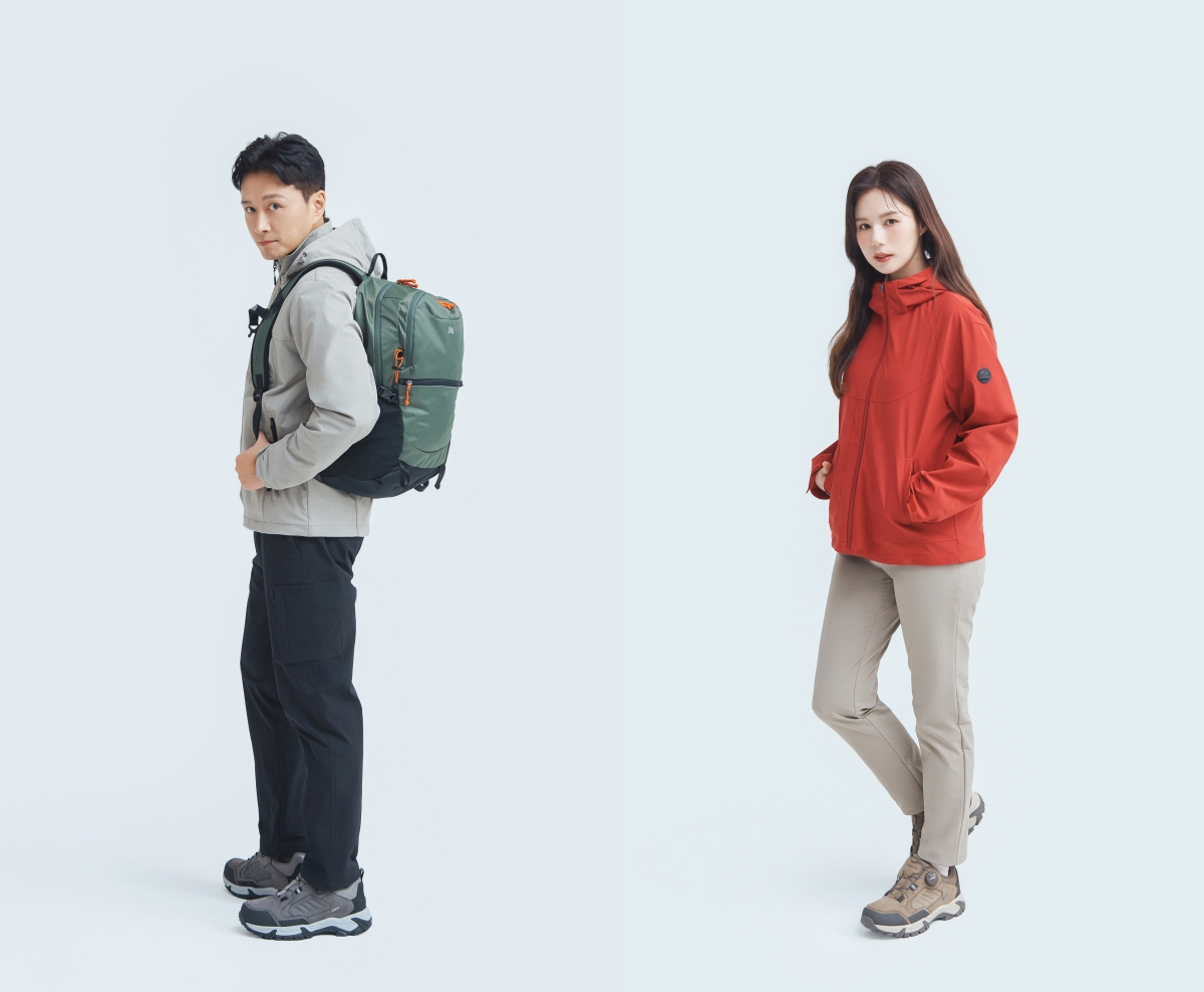 마운티아, 진태현∙박시은과 가을 무드 '도시형 퍼포먼스웨어’ 선봬  990-Image