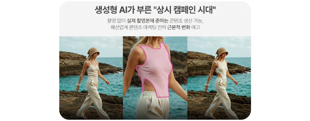 [핫 AI 솔루션 ➊] 패션 산업 체인별 AI 솔루션_1 6981-Image