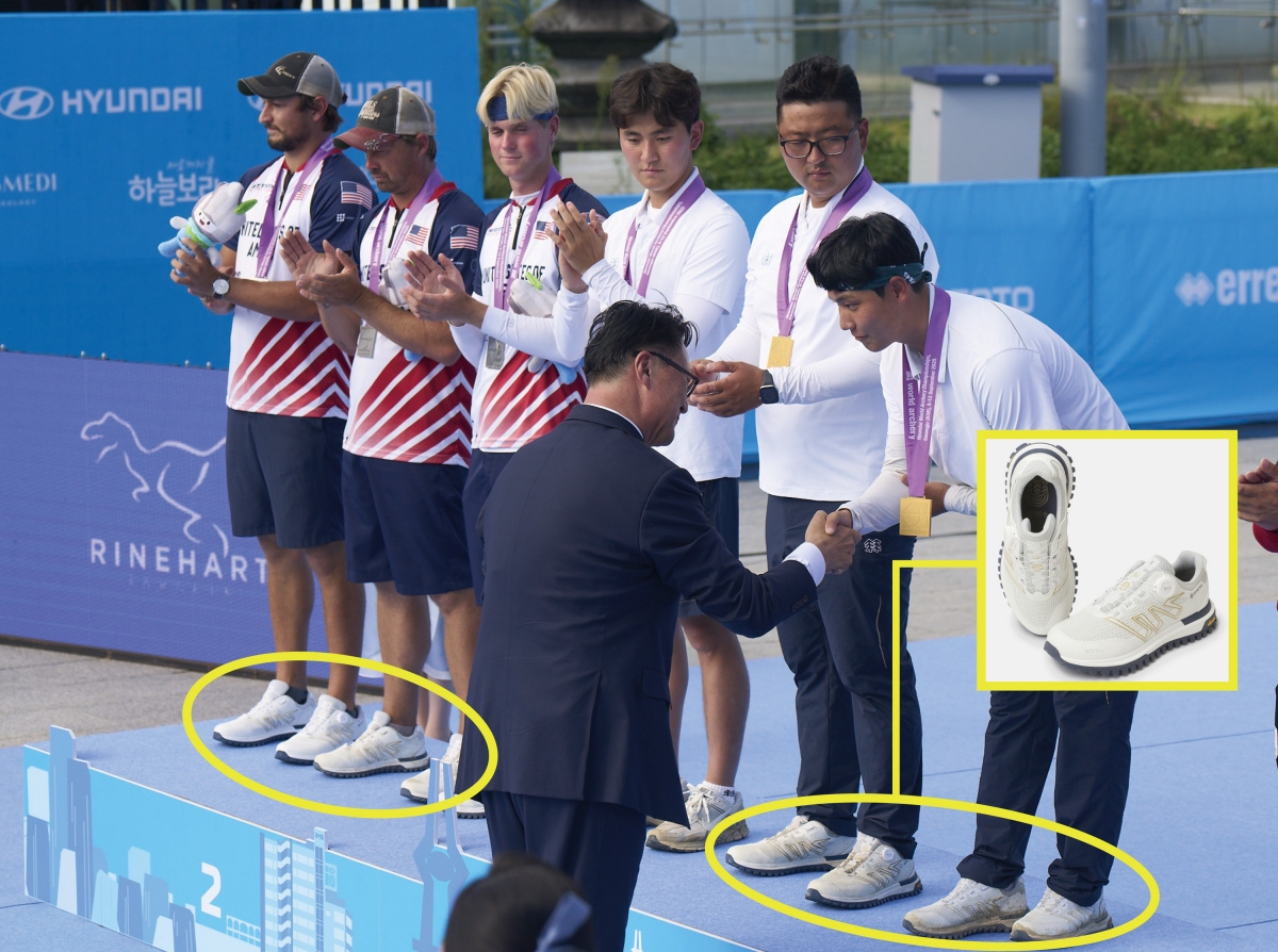 코오롱스포츠, K-양궁화 '아처삭스' 최초 선봬... 광주 세계양궁선수권대회 후원   27-Image