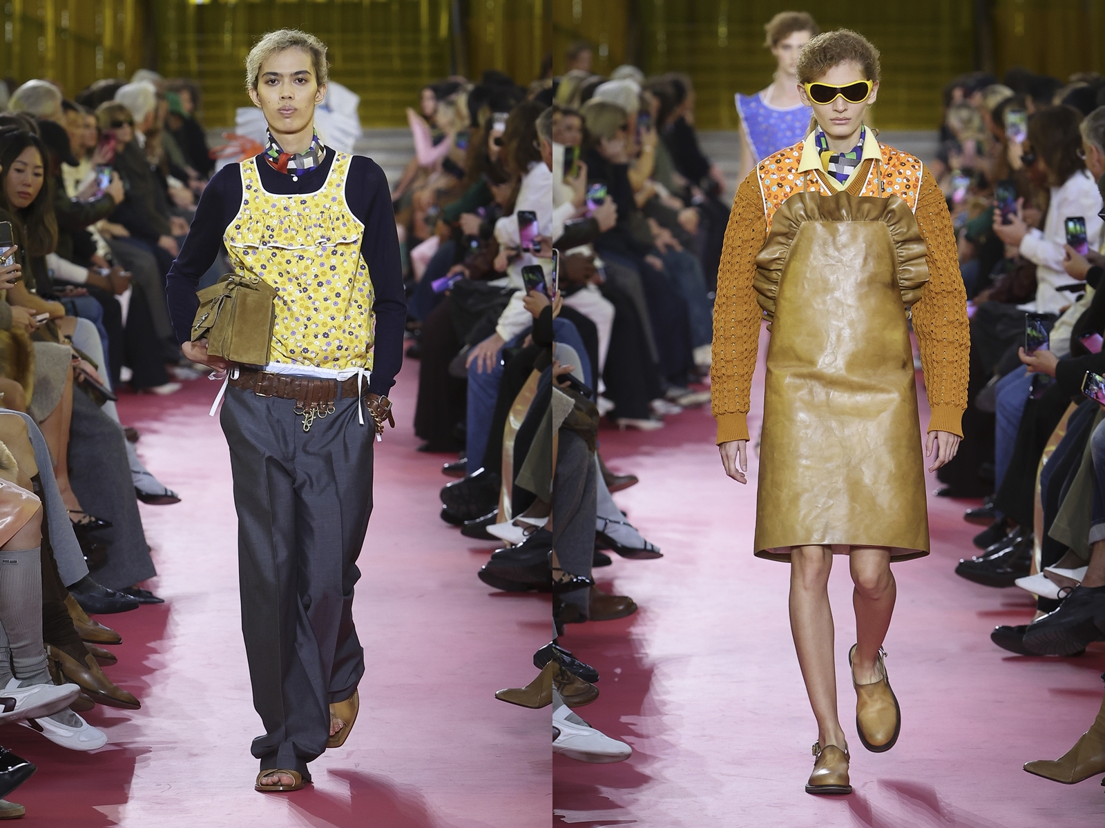 미우미우, 파리서 2026 S/S 컬렉션 공개… 여성의 ‘일’ 조명 3-Image