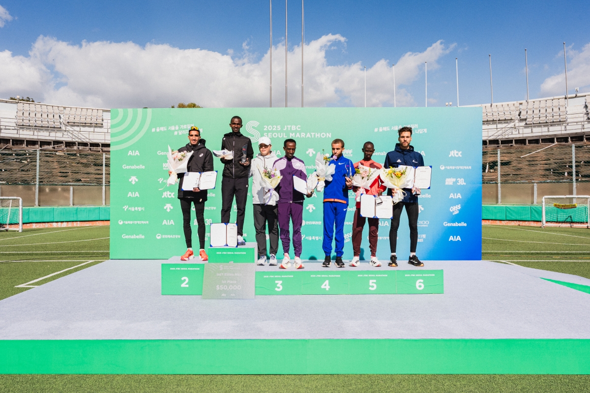 데상트, ‘JTBC 서울마라톤’ 1위로 최상위 레이싱화 기술력 입증 2255-Image
