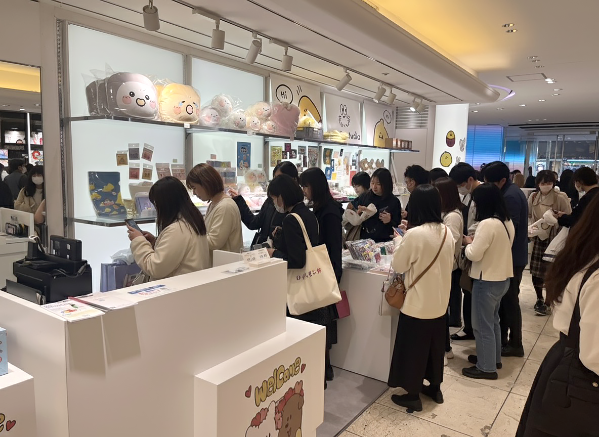 페퍼앤솔트, K-SNS 캐릭터 연합 글로벌 팝업스토어 일본 세이부 시부야 백화점서 진행 27-Image