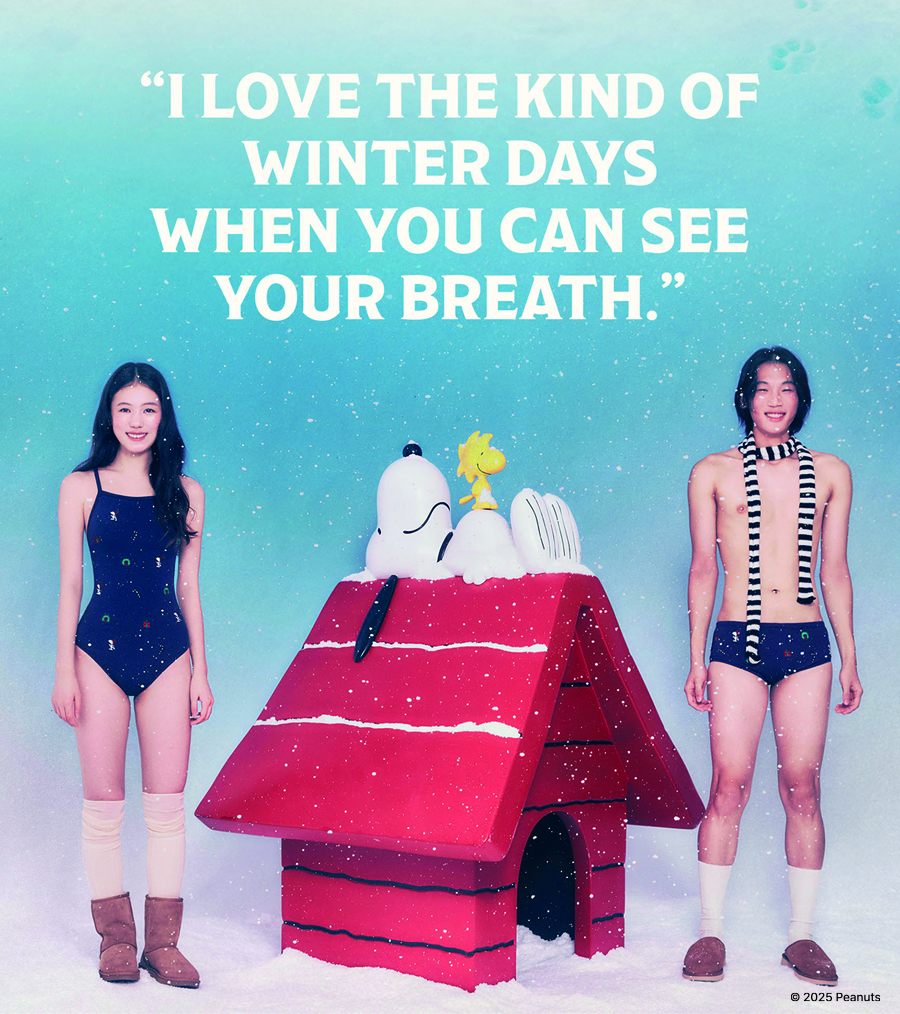 '이미 일부 완판' 배럴 x 피너츠, 수영복 홀리데이 컬렉션 화제 1442-Image