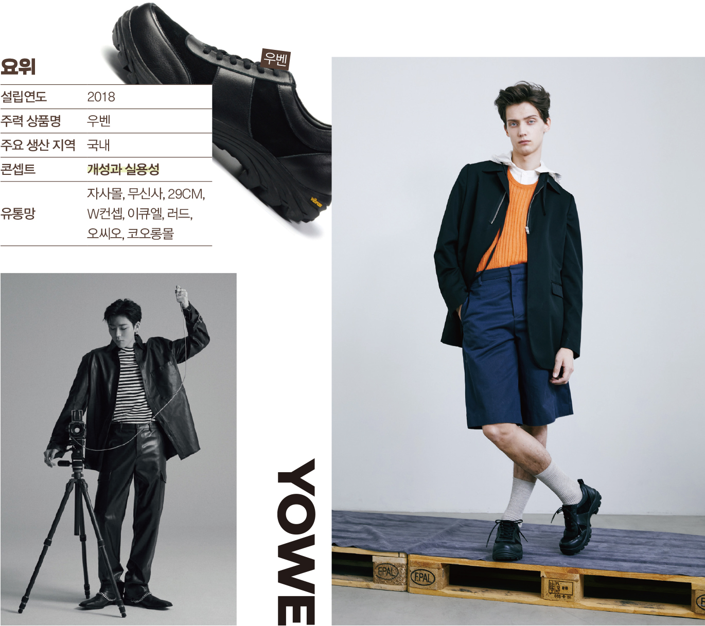 쏘우레슈어 · 요위 · 킨치 장인정신+트렌디 디자인 男心 잡은 수제화 슈즈 3 1992-Image