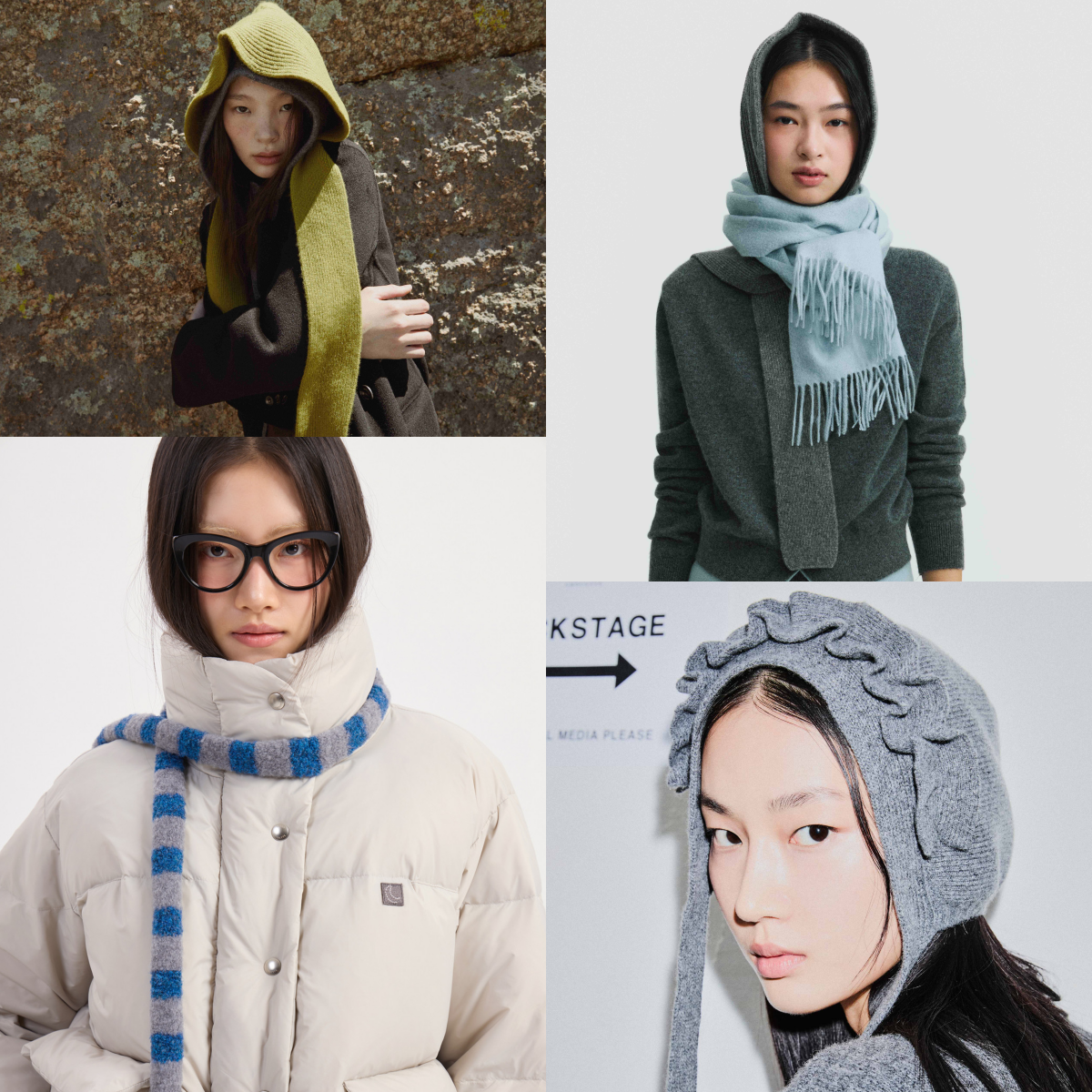 '르캐시미어·럭키슈에뜨' 스타일리시한 겨울 액세서리 판매 호조 27-Image