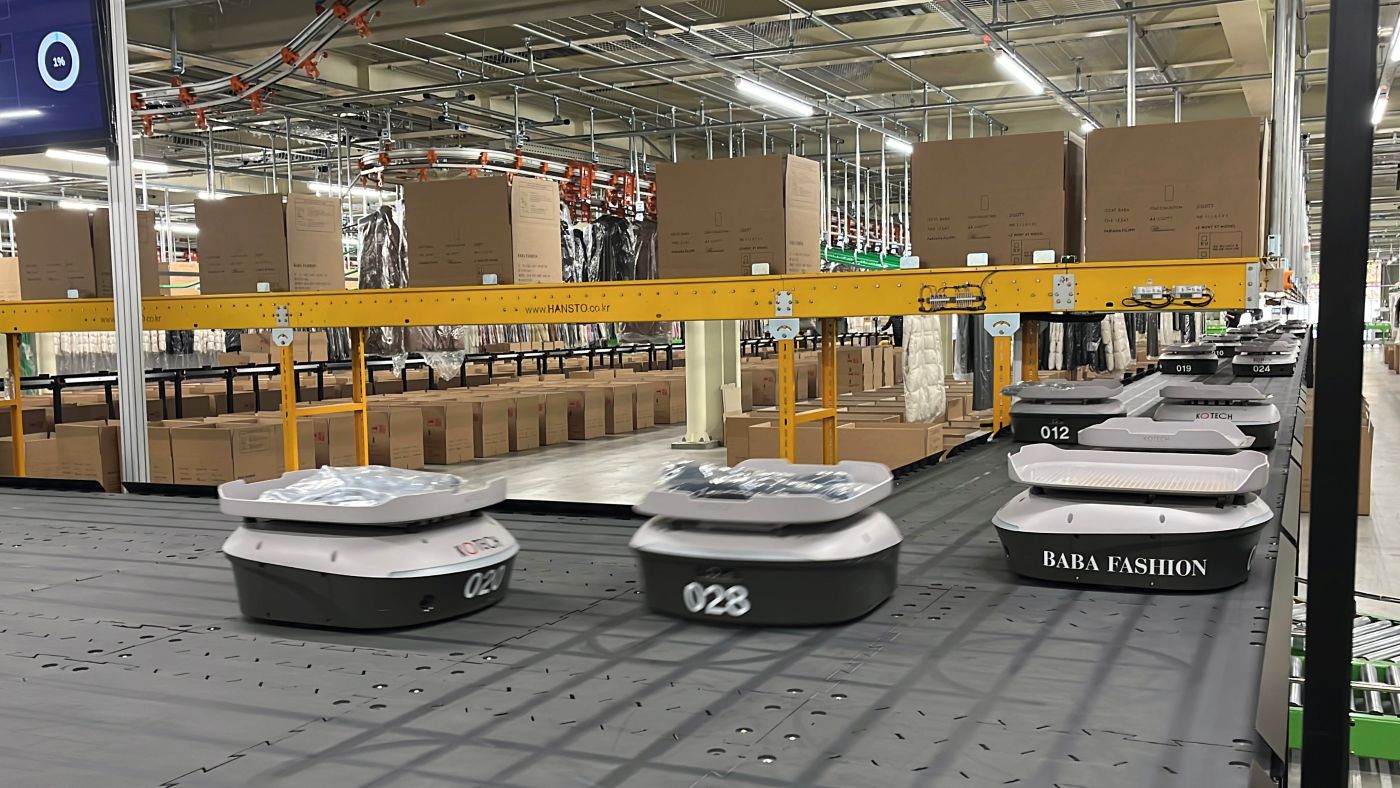 바바패션, 빅데이터 기반 AI 자율로봇으로 물류 처리 효율 4배 향상 28-Image