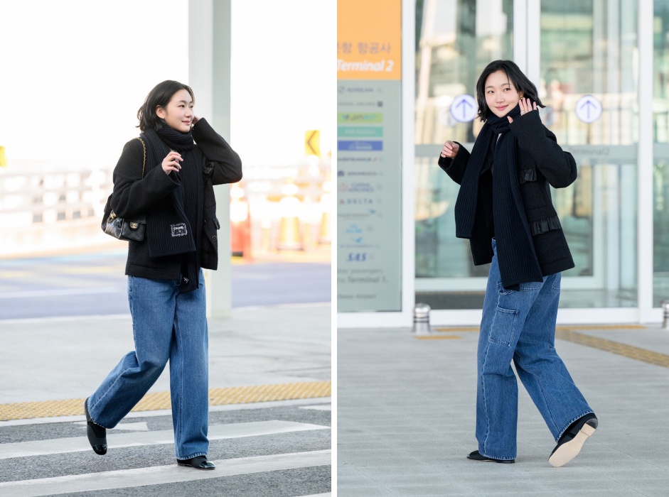 [공항패션] 배우 김고은, 샤넬 트위드 재킷으로 완성한 모던룩 28-Image