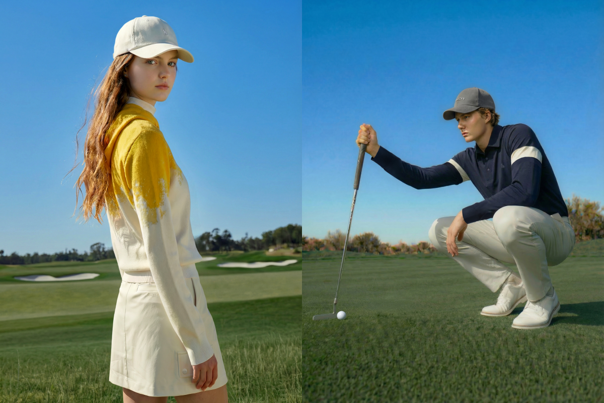 필드 위 품격 ‘헤지스골프’ 로얄 네이비 웨이브 라인 출시 2204-Image